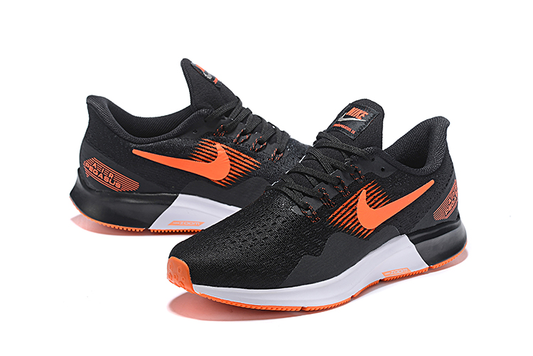 Men Nike Air Zoom Pegasus 35 Black Orange Shoes